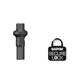 Cabecilla 14G- Polyax - Double Square - SL - Negra(SAPIM) - Imagen 1